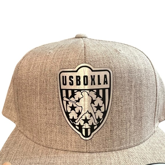 US BOX LACROSSE Six Panel snapback hat - Picture 2 of 4